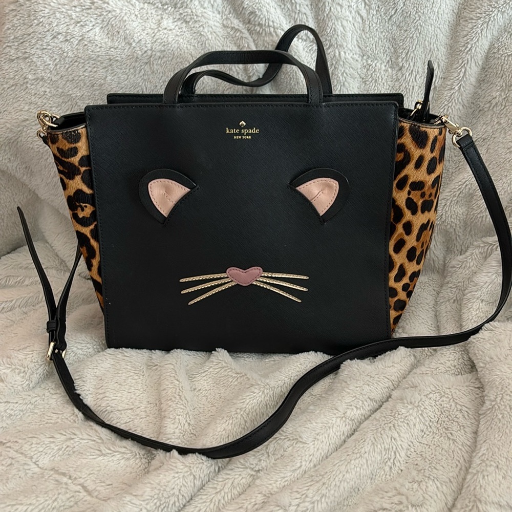 Kate Spade Run Wild Leopard Hayden Purse